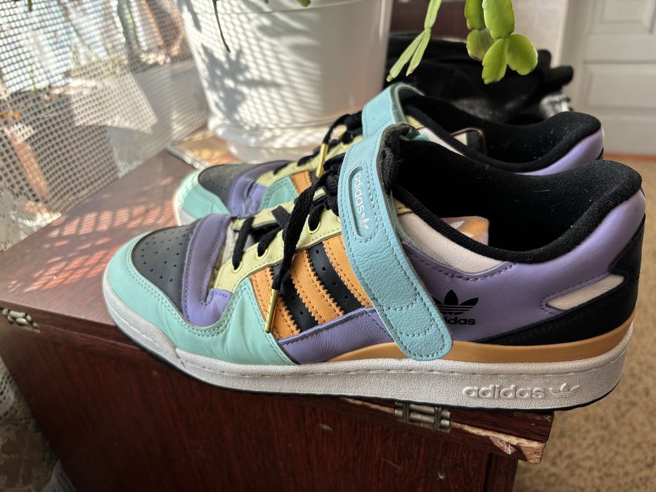 Adidas Forum Low 'Easter' низькі кросівки кеди шкіра 44 2/3 10 10,5