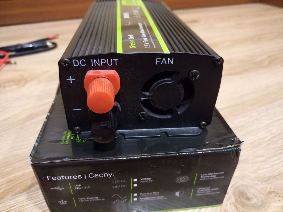 Інвертор Green Cell 12V-230V 500/1000W INV16