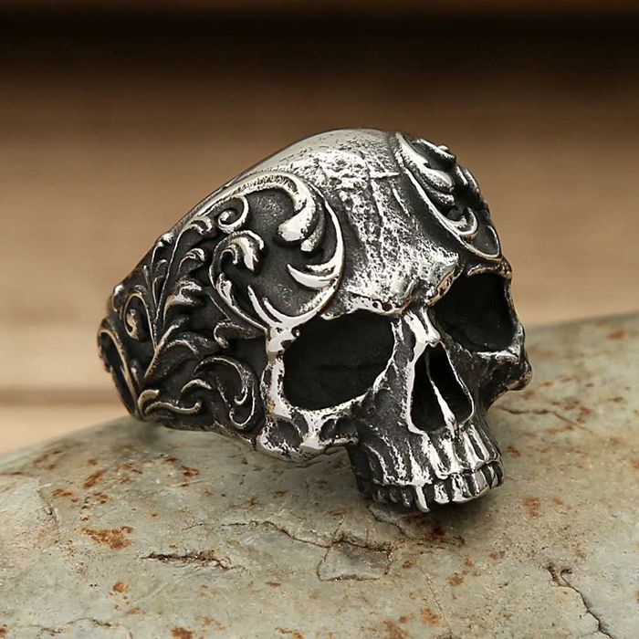 Сталевий перстень кільце чоловіче CAESAR печатка з нержавіючої сталі