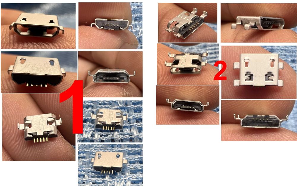 Micro USB Разъем 12 видов, гнездо питания, для планшетов и смартфонов