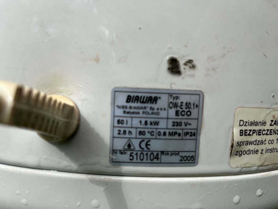Terma elektryczna sprawna 50l