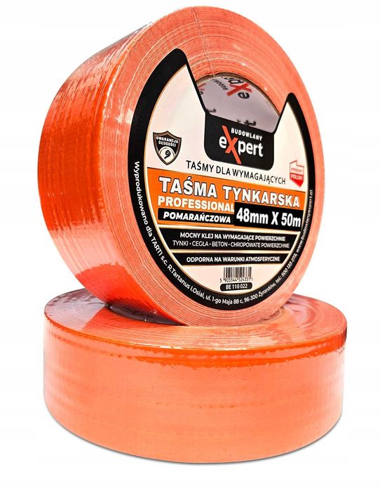 Taśma tynkarska Budowlany Expert 48mmx50m bardzo mocna