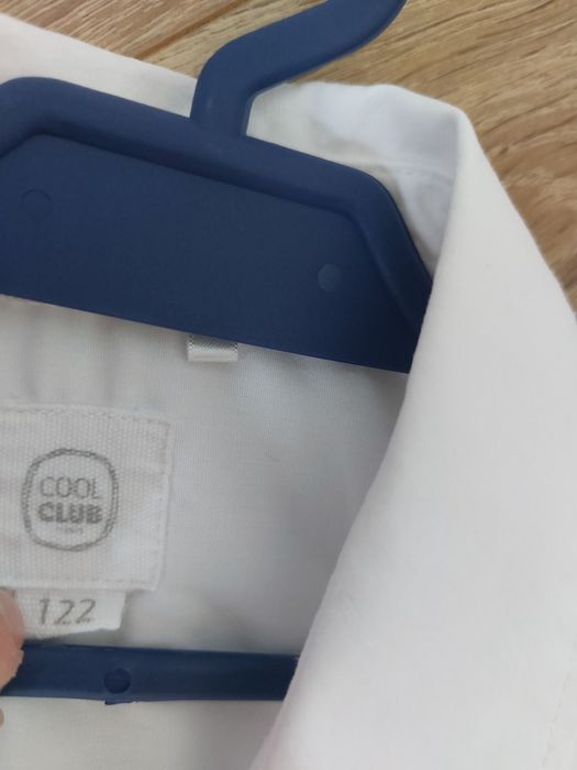 Biała koszula chłopięca cool club r. 122