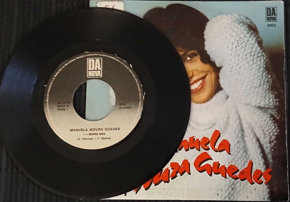 Manuela Moura Guedes - Sonho Mau / Sonho Bom (Vinil 7")