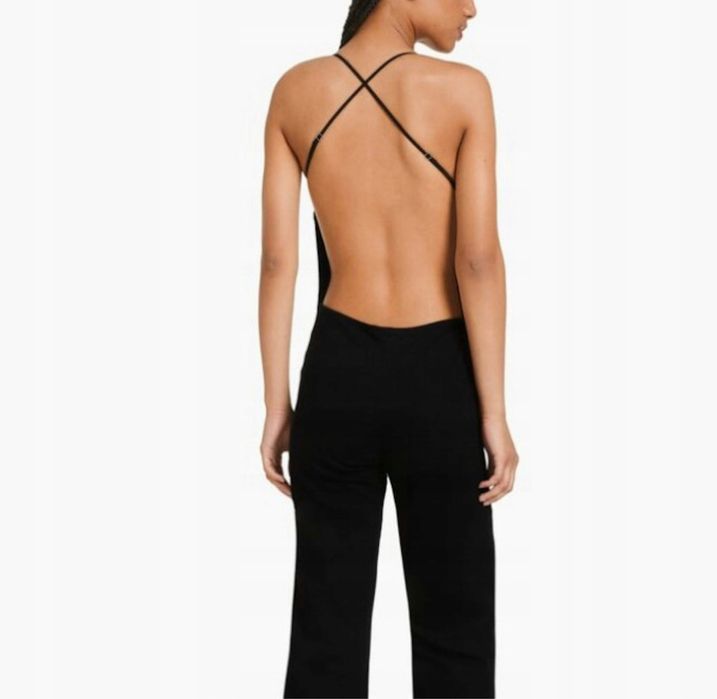 Женский джинсовый комбез Bershka,одяг для худих,XS,одежда красивая