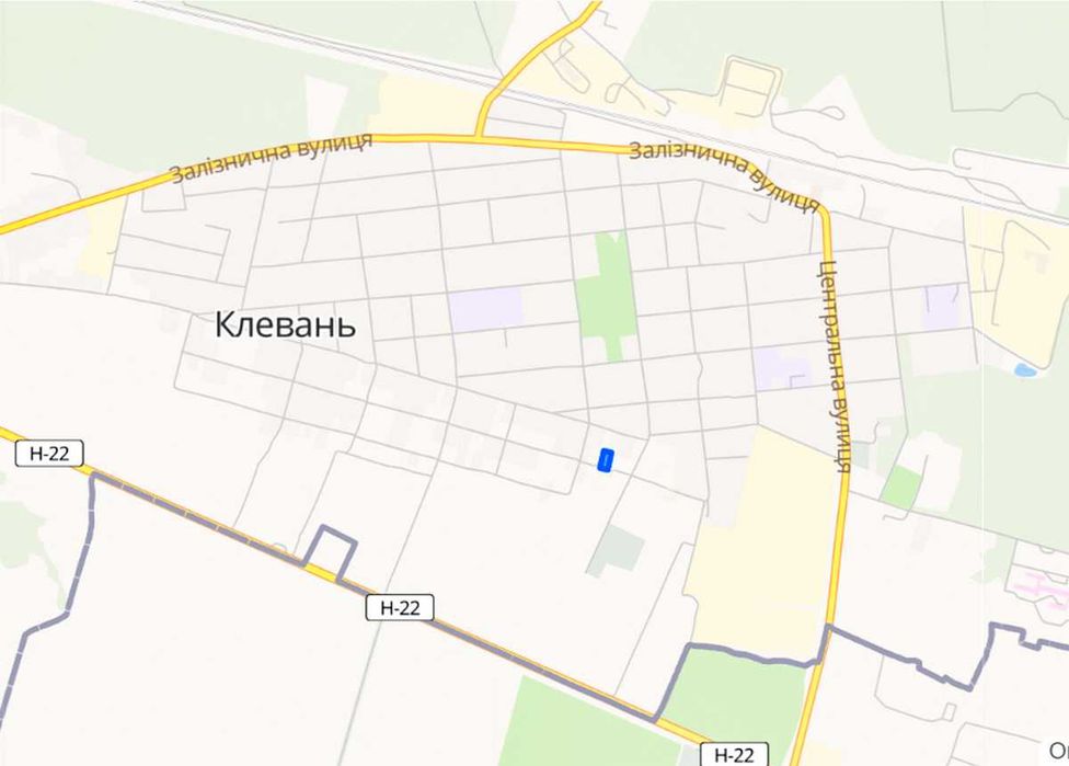 Ділянка в Клевані для будівництва