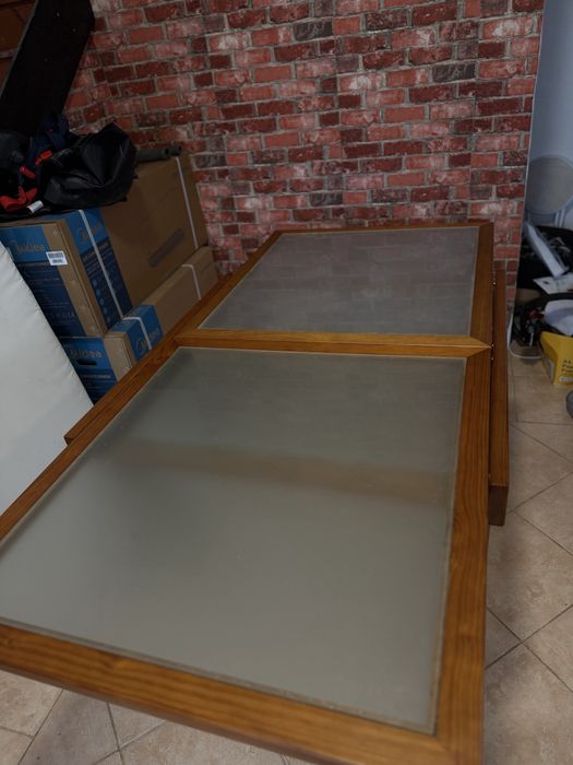 Mesa extensivel em vidro