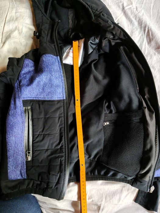 Kurtka zimowa Denim primaloft,puch 122 -128