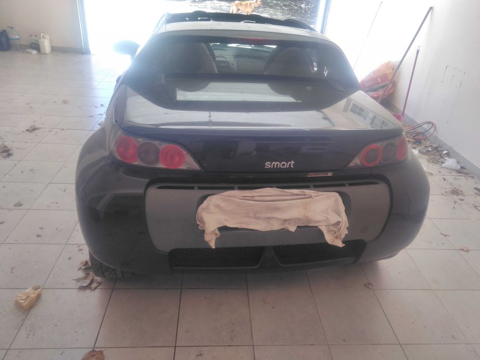 Smart roadster para peças completo matricula estrangeira