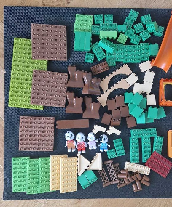 Duży zestaw LEGO Duplo, Unico Maximilian Families + dodatkowe (280el)