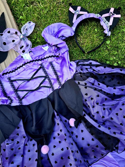 Super strój przebranie dla dziewczynki Kuromi rozm L nowy