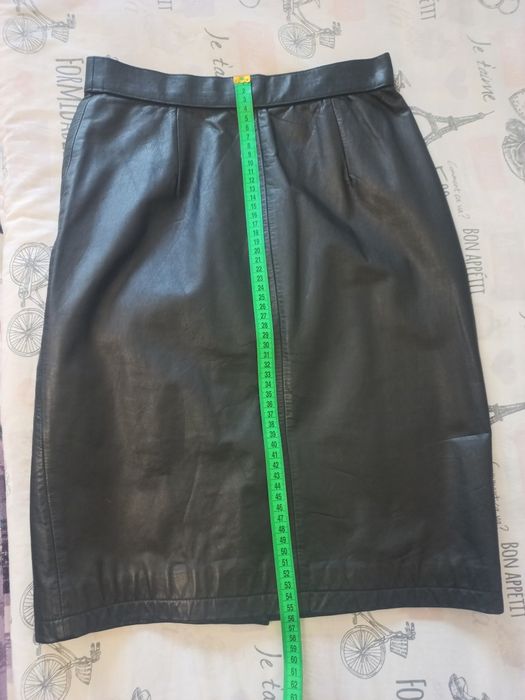 Шкіряна спідниця
