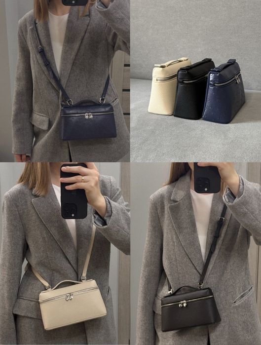 Жіноча сумка через плече з зернистої екошкіри