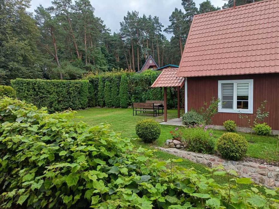 Domek nad samym jeziorem, Mazury..