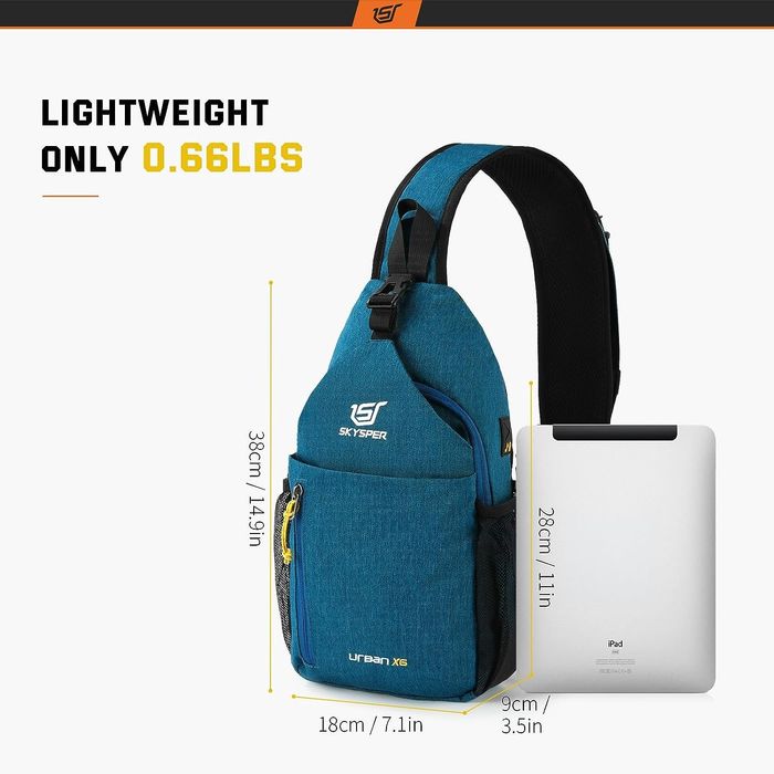 SKYSPER Torba plecak  na ramię lekka torba na ramię mała wodoodporna,