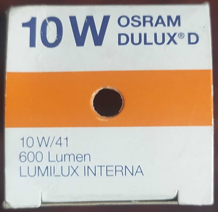 Lâmpadas, OSRAM Dulux D 10W/41