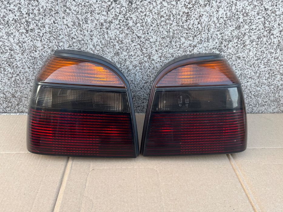 Farolins traseiros Hella Escuros Golf 3 GTI VR6 GT Excelente estado