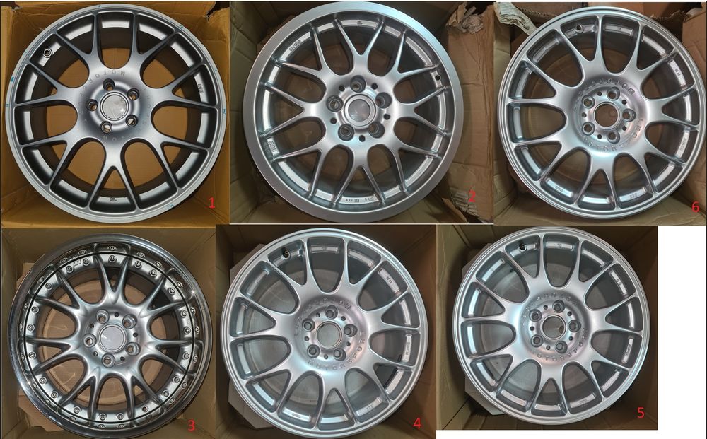 Felgi BBS CH-R RX201 CK512 CH004 RC307 RS710 CF012 Monoblock AMG