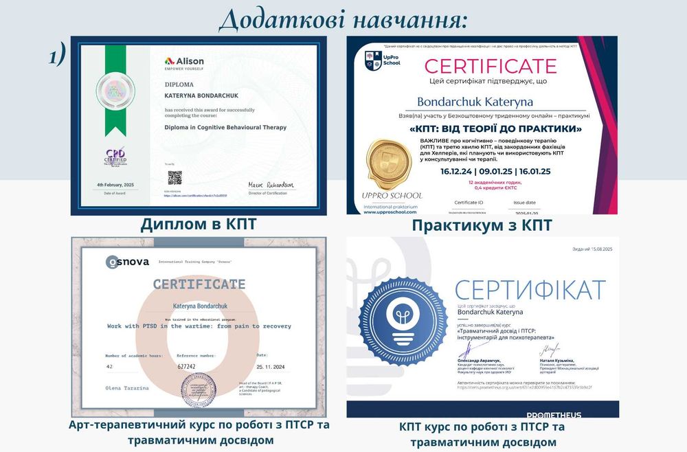 Психолог для дорослих та підлітків, дарую безкоштовне знайомство