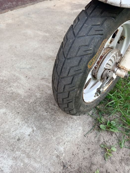 Хонда Дио на ходу