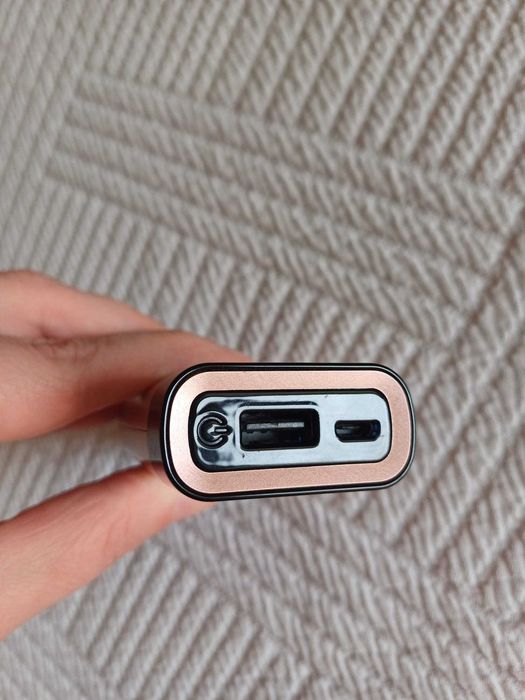 Powerbank JW – Rosa Gold | 4.000mAh | 2 Entradas (USB + Micro USB)