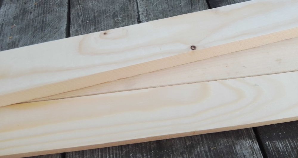 120 cm   Lamela ogrodowa, heblowana deska