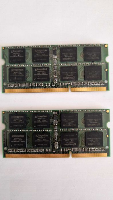 2x Kingston 8Gb DDR3 SODIMM
