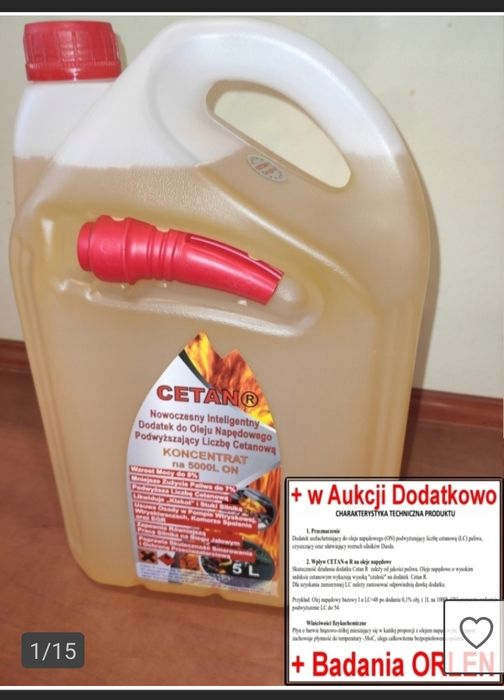 Cetan R - dodatek do oleju napędowego