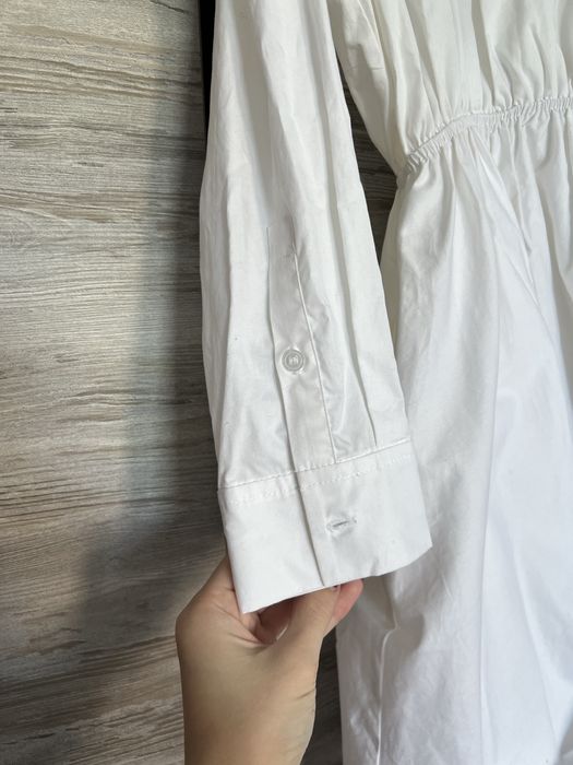 Біла сукня/плаття ZARA (легка,повітряна,стильна)