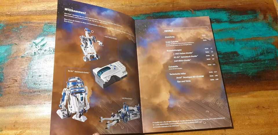 dzis LEGO 9748 MINDSTORMS  STAR WARS Zestaw programisty droidów 1999r.