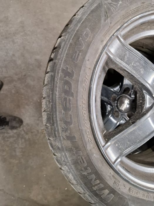 Koła zimowe VW Audi 215/60R17 Hankook