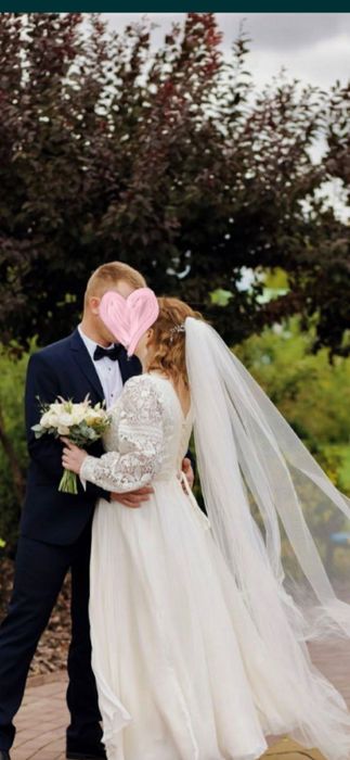 Весільне плаття в стилі бохо 50-54 розмір