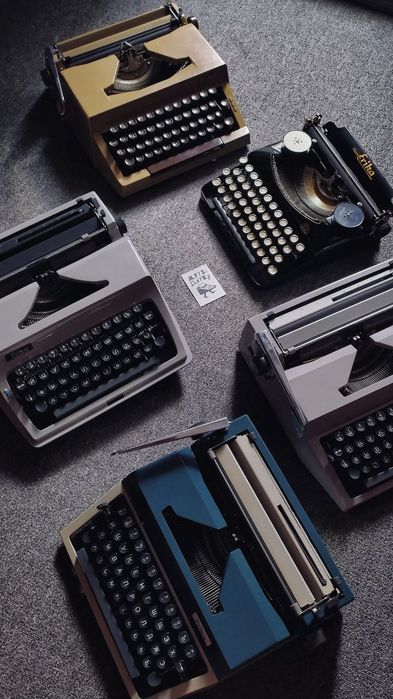 Друкарська машинка, печатная пишущая машинка