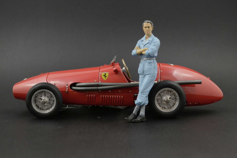 Peter Collins Figurka 1:18 CMC Maserati 250F Lancia Ferrari D50 246