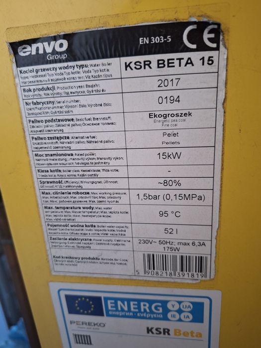 Rezerwacja Części do pieca na ekogroszek