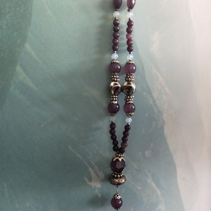 Korale ametyst opalit