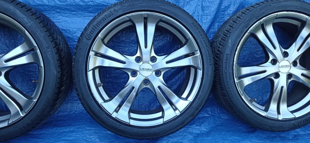 Felgi Koła Aluminiowe 225/40/R18 CONTINENTAL 8mm 5x112 VW AUDI SEAT
