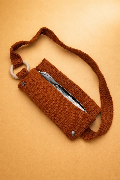 Bolsa Artesanal em Crochê