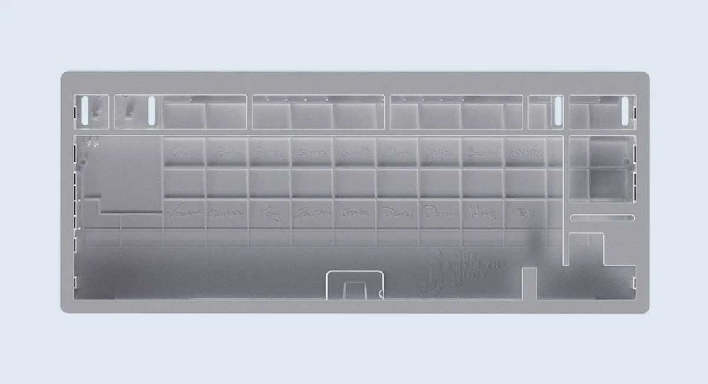 Wooting Raw Zinc Alloy Keyboard Case корпус кейс база вутинг: 6