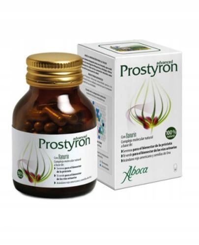 aboca prostyron advanced 60 kaps. dla zdrowia prostaty i dróg moczowych.