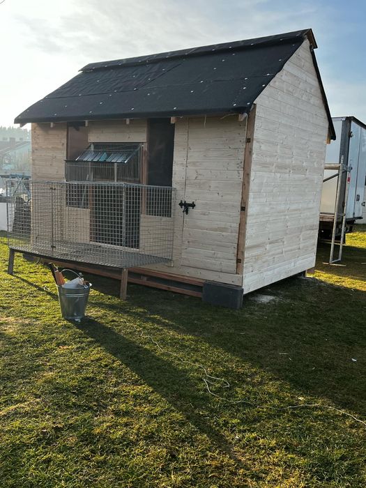 Gołębnik/kurnik woliera szkieletowy