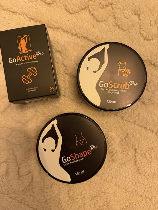 Serum, scrub GoShape, GoActive Studio figury