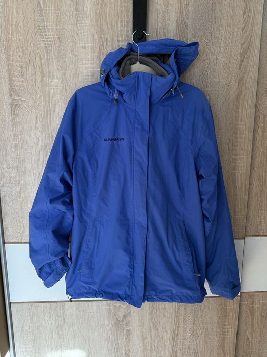 Kurtka MAMMUT S Drytech 2w1 z polarem zip rozsuwana outdoor trekking