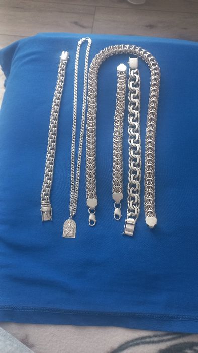 Срібні прикраси. Ланцюжок браслет