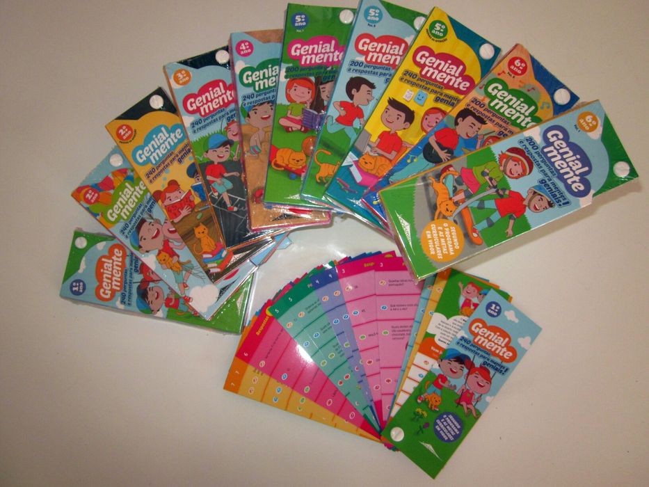 Ideal para CENTRO DE ESTUDO: Genialmente 1º ao 6º ano NOVOS 60% DESC.