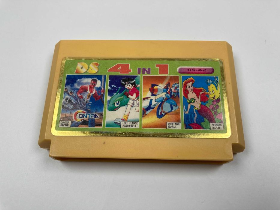 Картридж для игровой приставки Dendy (Nintendo) - 4 в 1