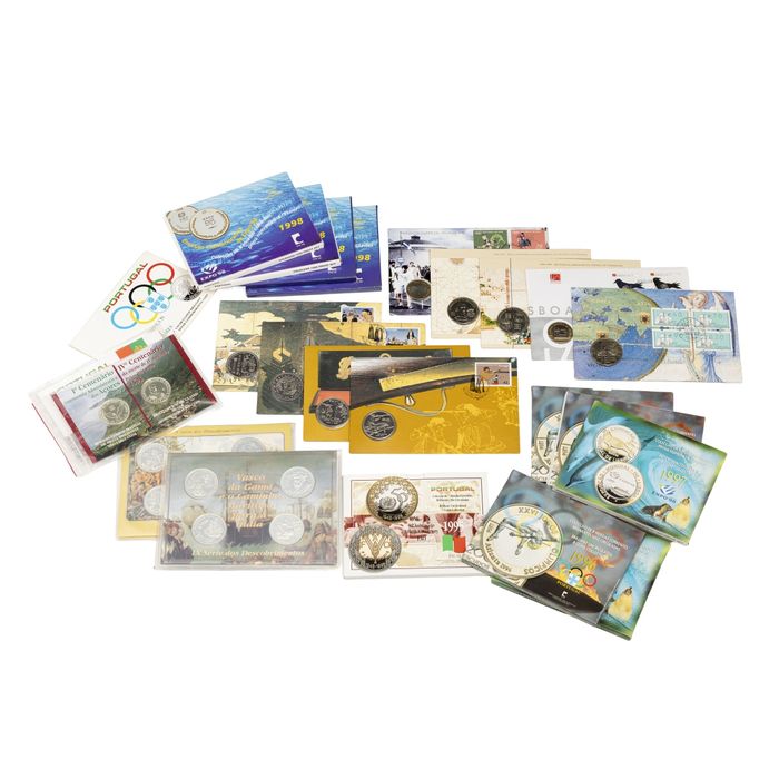 Moedas - Lote de moedas comemorativas