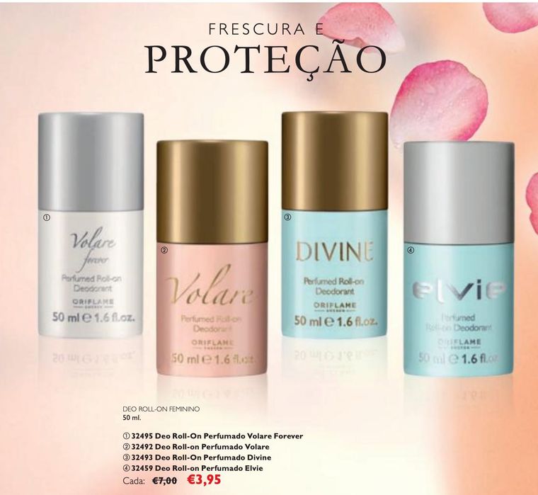 2 Desodorizantes / Roll-Ons Perfumados (à escolha) - Super Preço