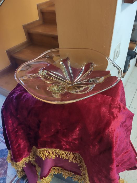 Patera szklana z lat sześćdziesiątych