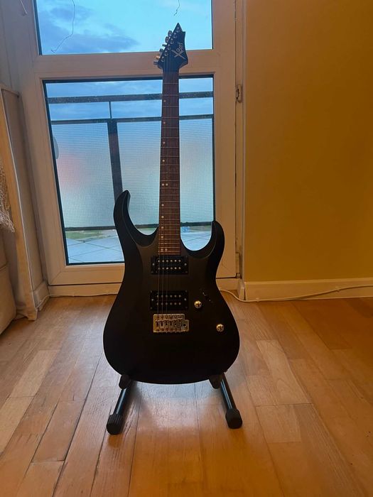 gitara elektryczna cort x1 z osprzętem